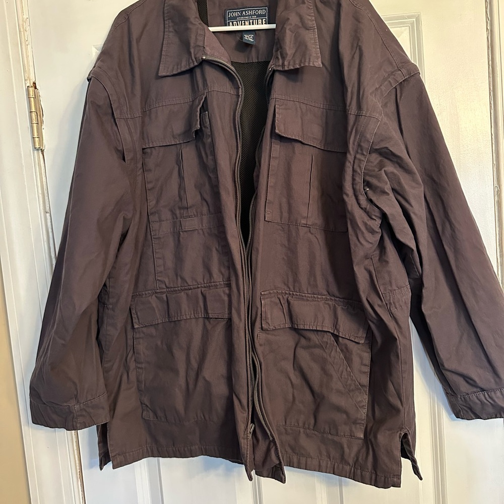 John Ashford Men's Brown Field Jacket